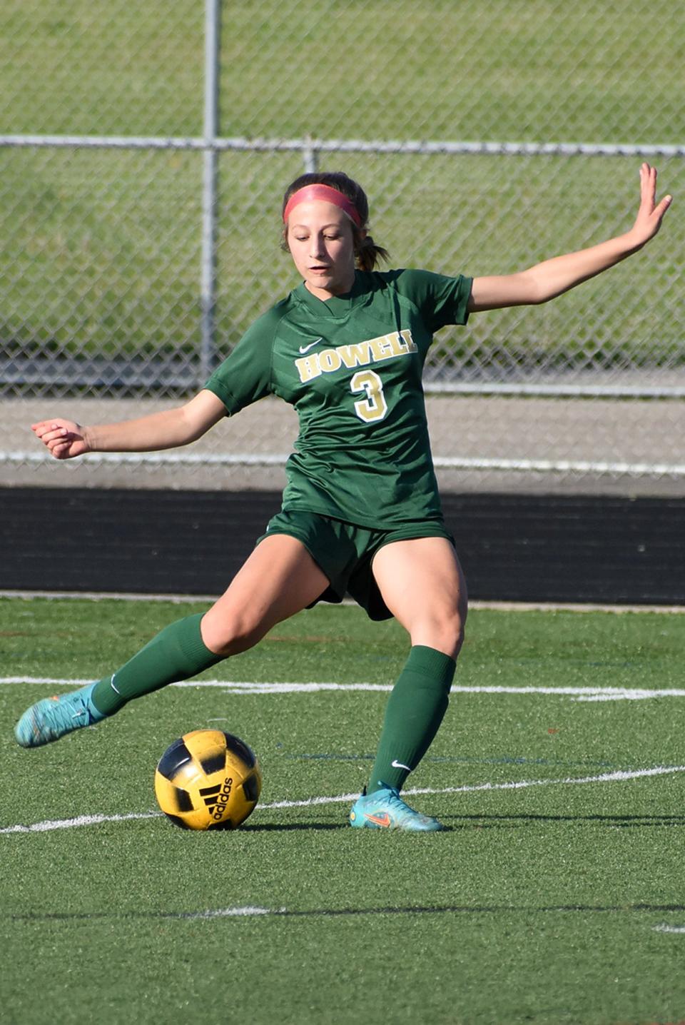 Sophomore Riley Livermore is expected to be Howell's top soccer player for the next three years.