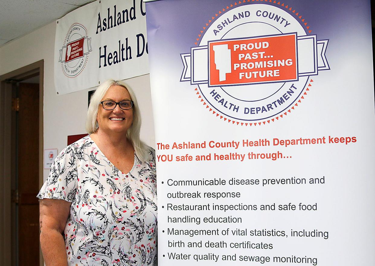 Ashland County Health Commissioner Vickie Taylor