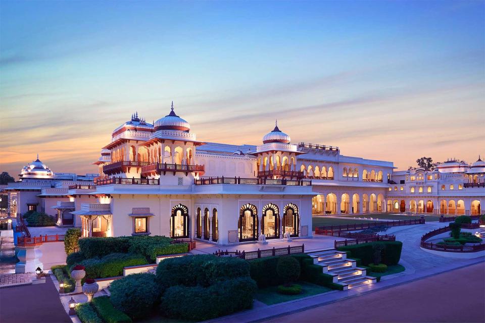 Exterior of Rambagh Palace, Jaipur