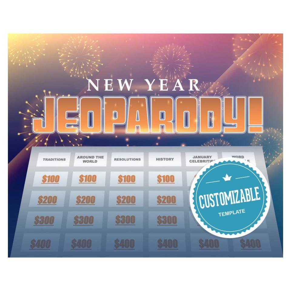 16) New Year's Eve JeoParody! with Scoreboard