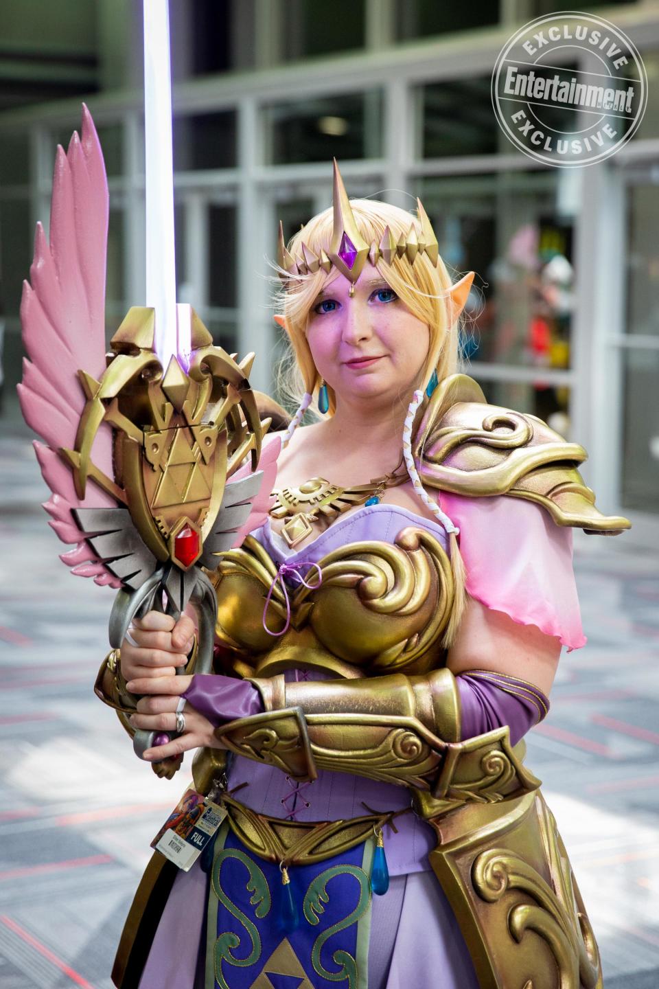 Zelda from Hyrule Warriors cosplayer