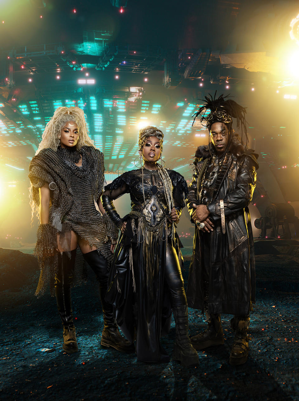 Missy Elliott, Ciara and Busta Rhymes