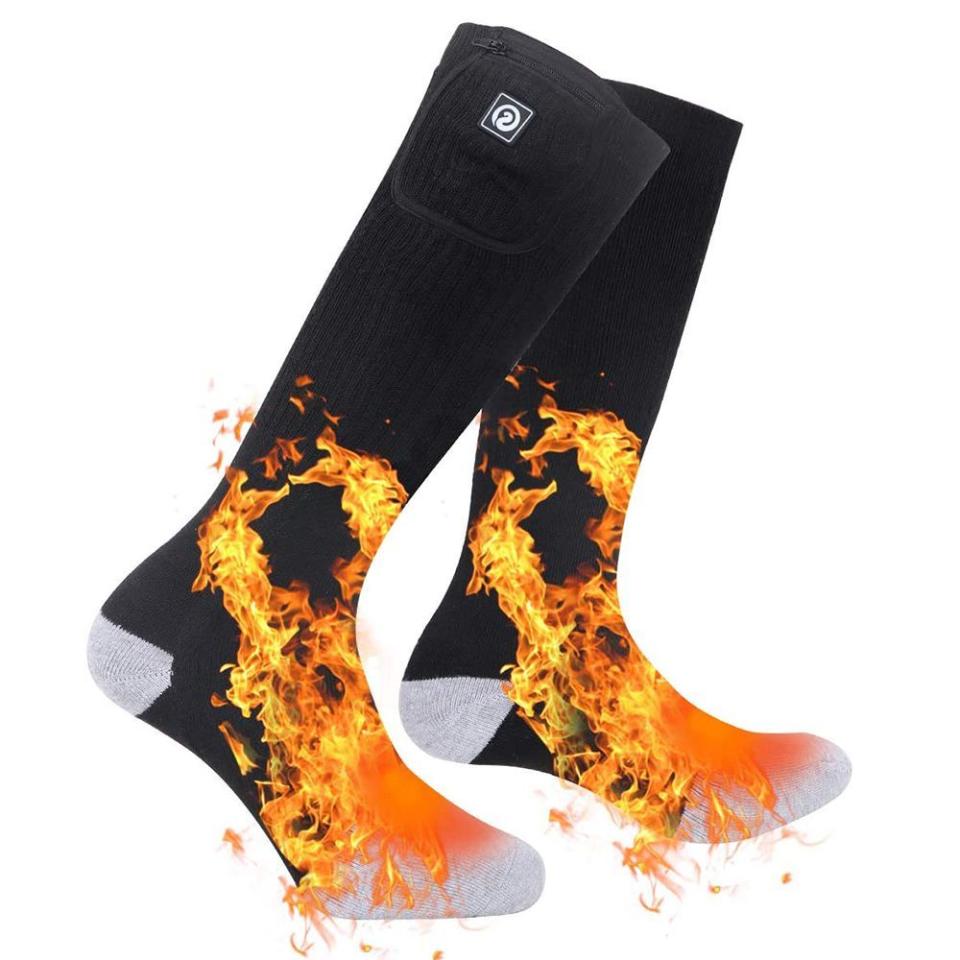 3) Savior Heat Heated Socks