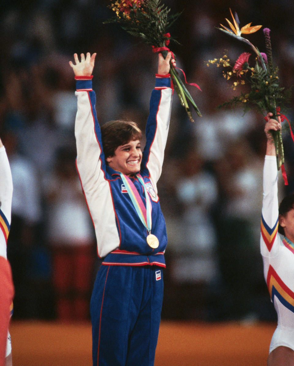 <p><strong>Year she won:</strong> 1984</p> <p><strong>Age at the time:</strong> 16</p> <p><strong>Other medals:</strong> Two silver and two bronze from the team competition and three individual events in 1984</p>