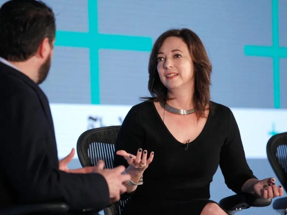 Susan Cain ist die Autorin des Buchs &quot;Quite&quot;. - Copyright: Kimberly White/Getty Images for New York Times