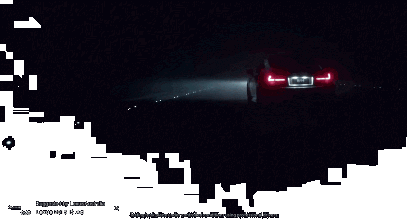 Lexus car glow gif