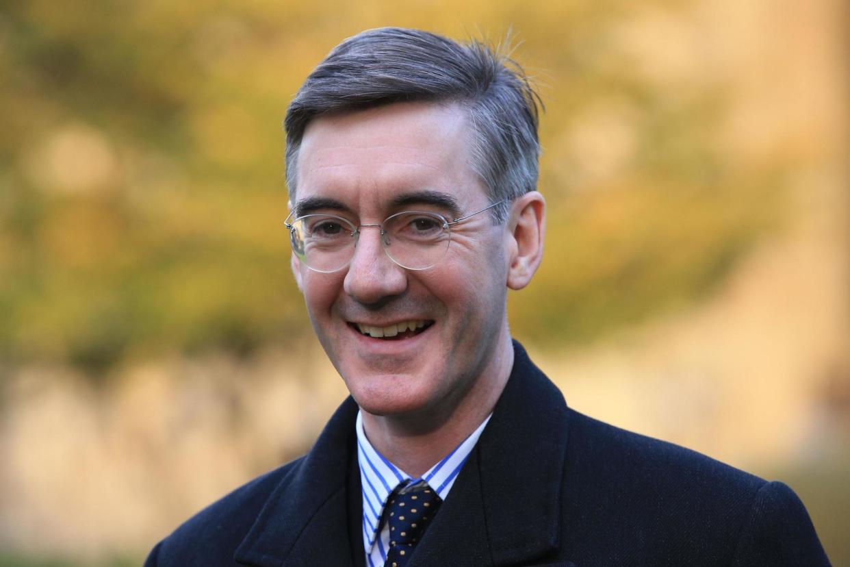 Signatory: Tory MP Jacob Rees-Mogg: PA