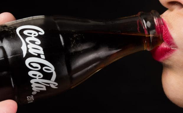 Coca-Cola (KO) explores the cannabis-infused drinks market to combat the fading popularity of sugary carbonated sodas.