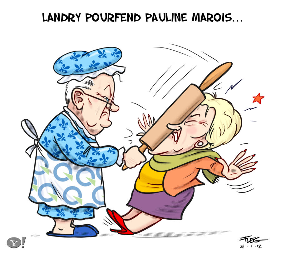 Laudry pourfend Pauline Marois...