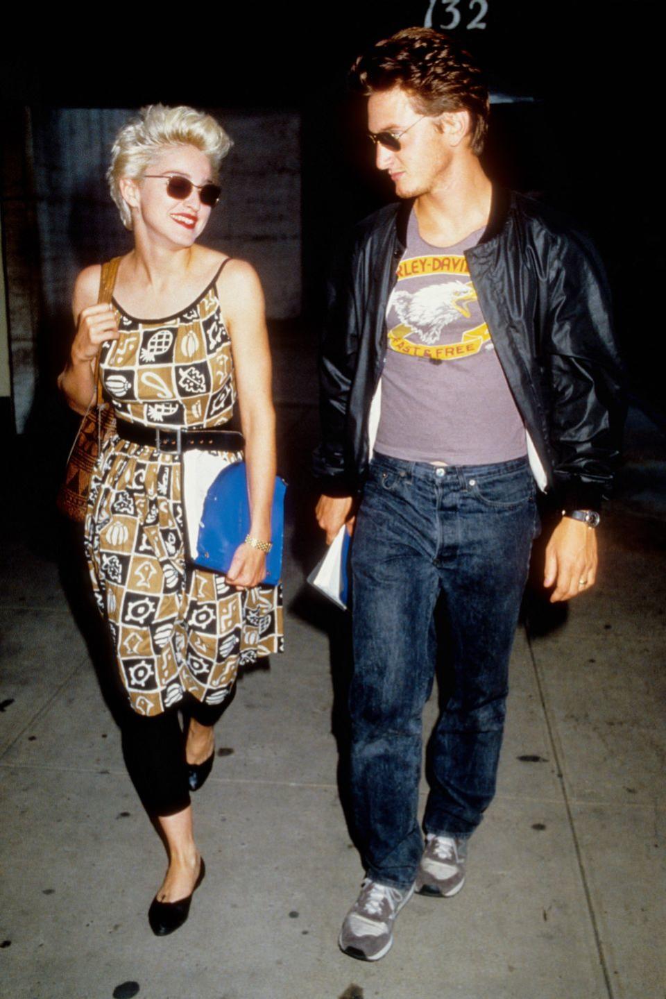 Madonna and Sean Penn