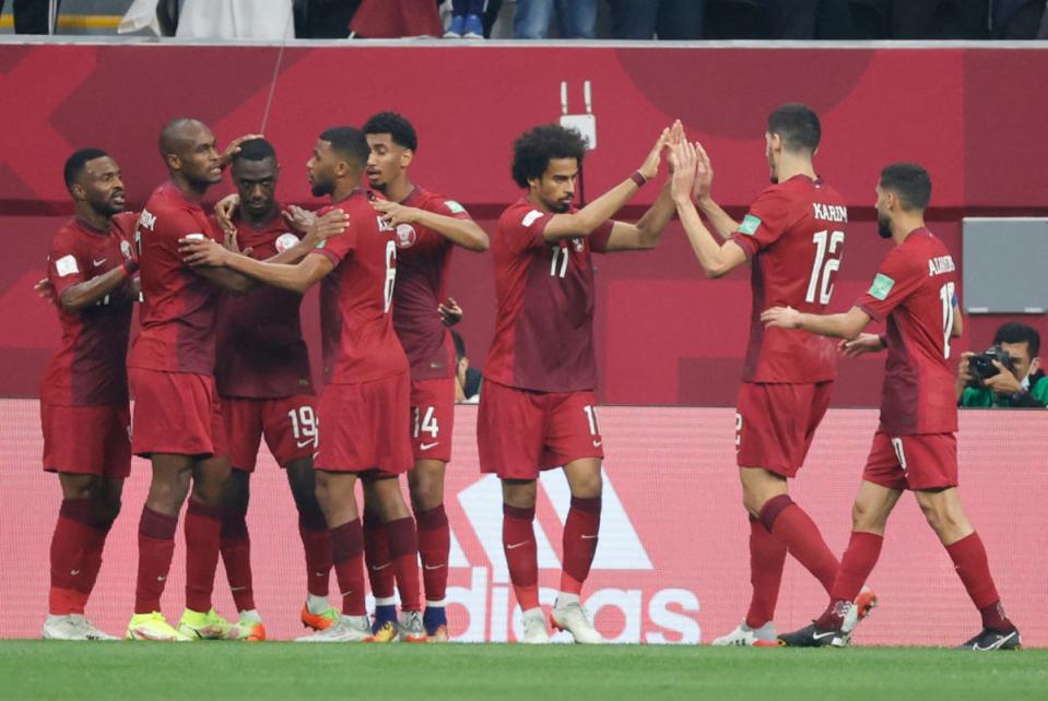 Als WM-Gastgeber steht Katar vor dem größten Moment in ihrer Fußballgeschichte (AFP via Getty Images)