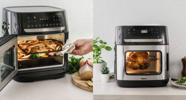 12.6 Qt Air Fryer Toaster Oven With Rotisserie