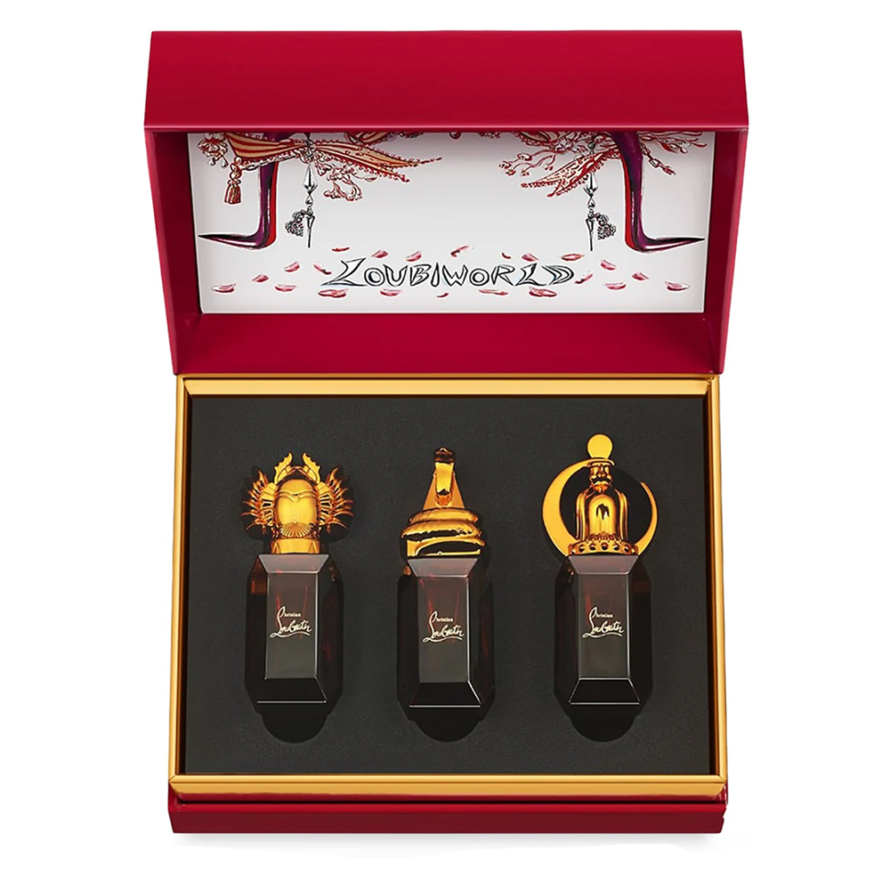 <p><a href="https://go.redirectingat.com?id=74968X1596630&url=https%3A%2F%2Fwww.saksfifthavenue.com%2Fproduct%2Fchristian-louboutin-loubiworld-intense-miniature-3-piece-set-0400016653942.html&sref=https%3A%2F%2Fwww.harpersbazaar.com%2Fbeauty%2Fhealth%2Fg40657613%2Fthe-best-perfume-gift-sets%2F" rel="nofollow noopener" target="_blank" data-ylk="slk:Shop Now;elm:context_link;itc:0;sec:content-canvas" class="link rapid-noclick-resp">Shop Now</a></p><p>Loubiworld Intense Miniature Three-Piece Set</p><p>saksfifthavenue.com</p><p>$165.00</p><span class="copyright">Saks Fifth Avenue</span>