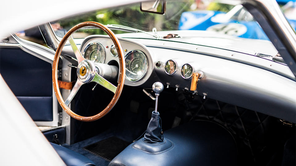 The 1956 Ferrari 250 GT Berlinetta Competizione interior. - Credit: Remi Dargegen