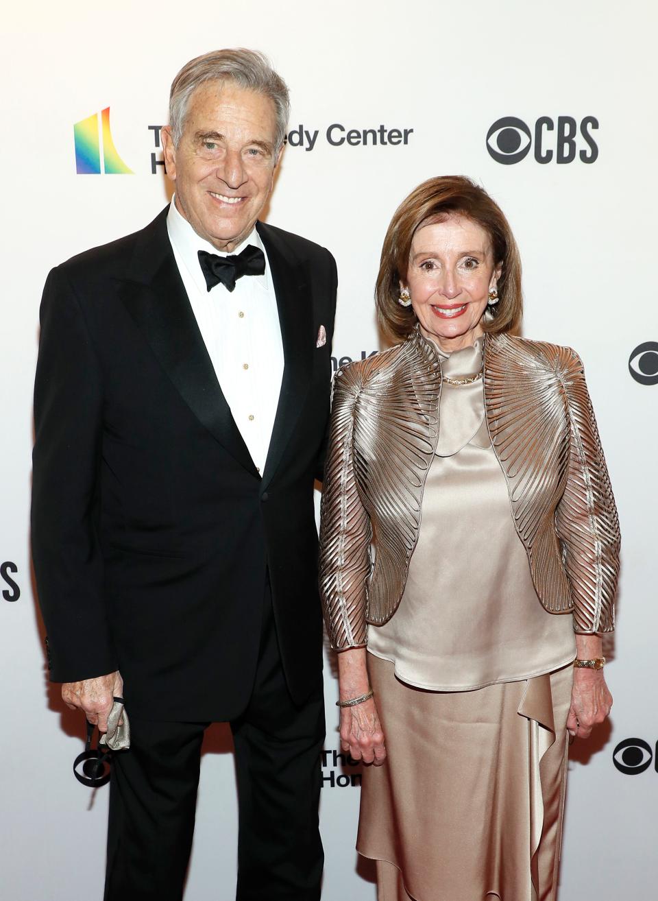 Paul Pelosi and Nancy Pelosi attend the 44th Kennedy Center Honors at The Kennedy Center on December 05, 2021 in Washington, DC.