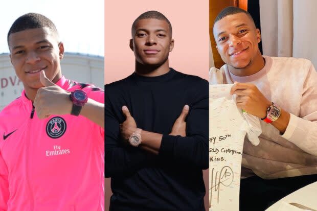 Mbappé montres