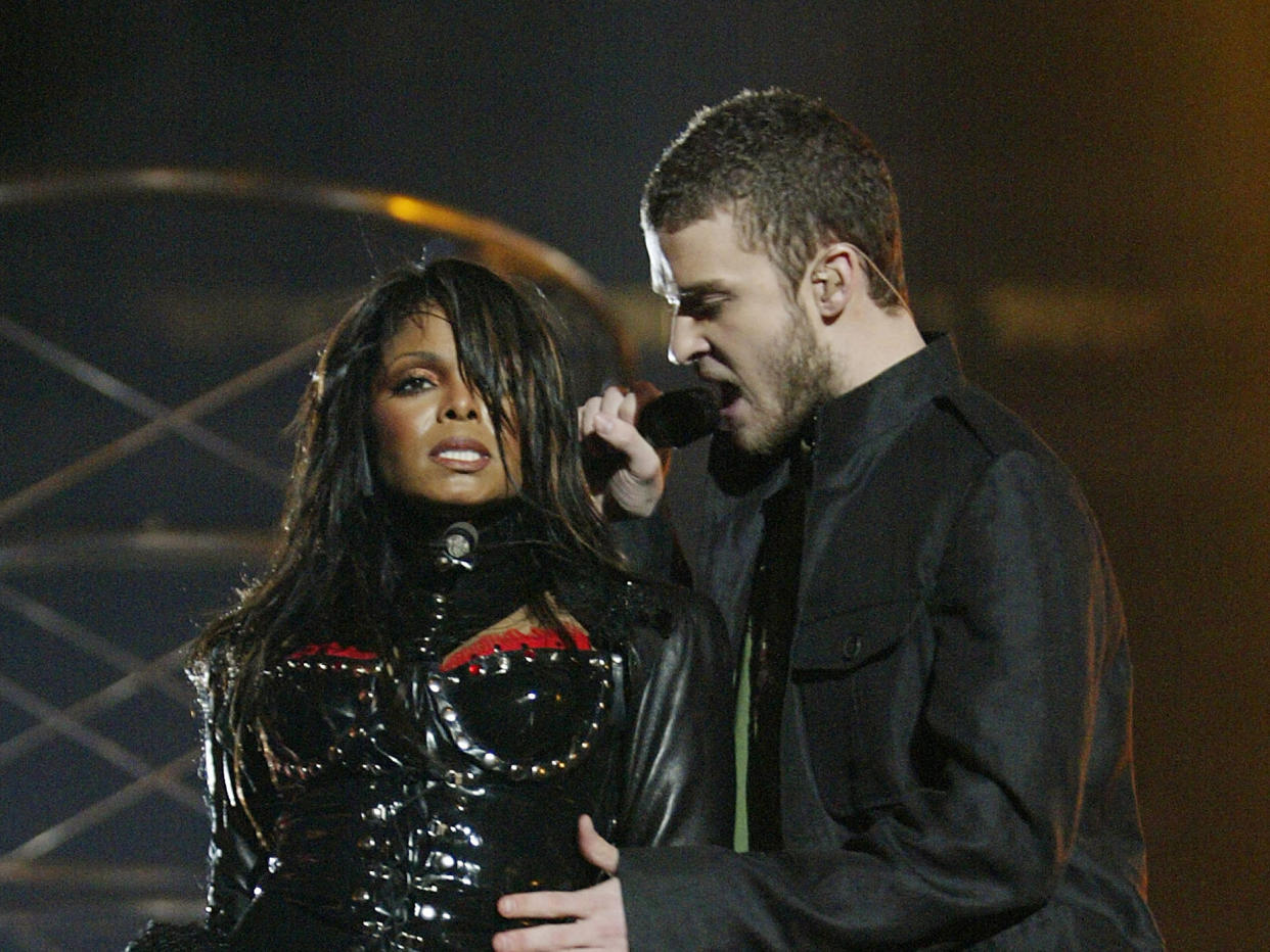 Janet is "open" to performing with Justin again, 14 years after their famous 'nipplegate' malfunction shocked America: Getty