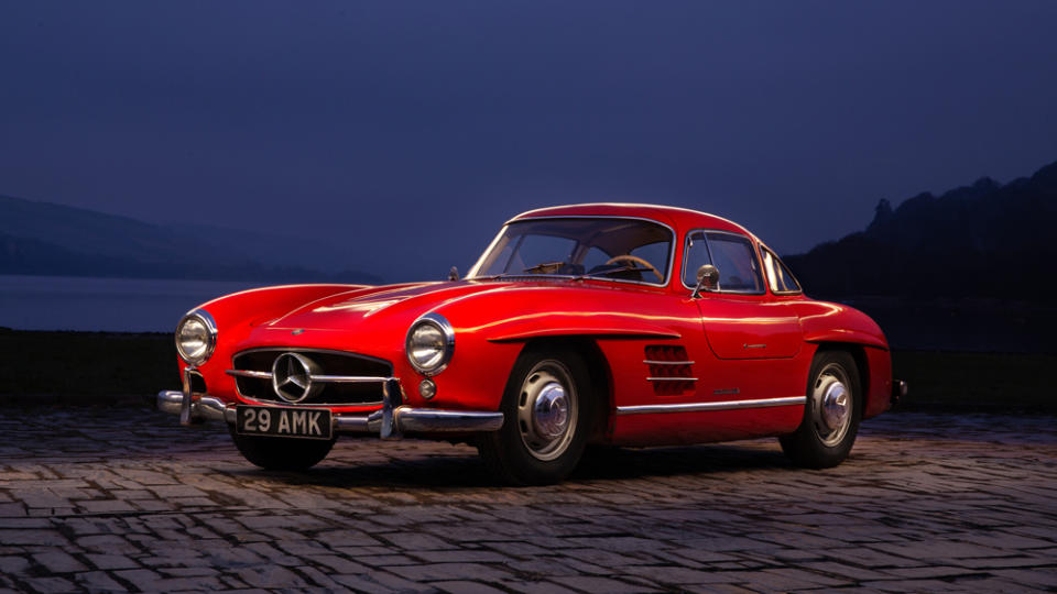 The 1956 Mercedes-Benz 300 SL Gullwing being offered through UK-based Hilton and Moss. - Credit: Hilton and Moss