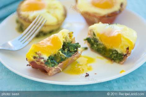 Baked Green Eggs and Ham 