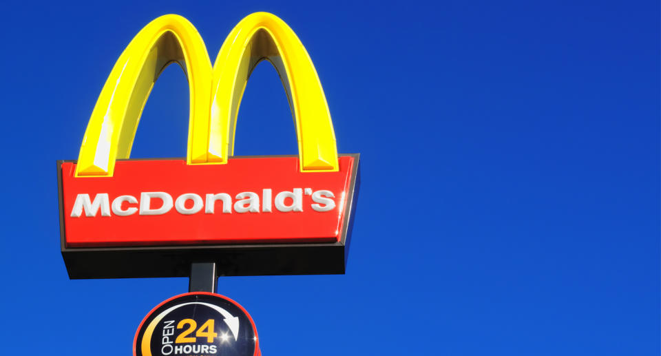 McDonald’s apologised for the incident and promised to investigate. Source: Getty (file pic)
