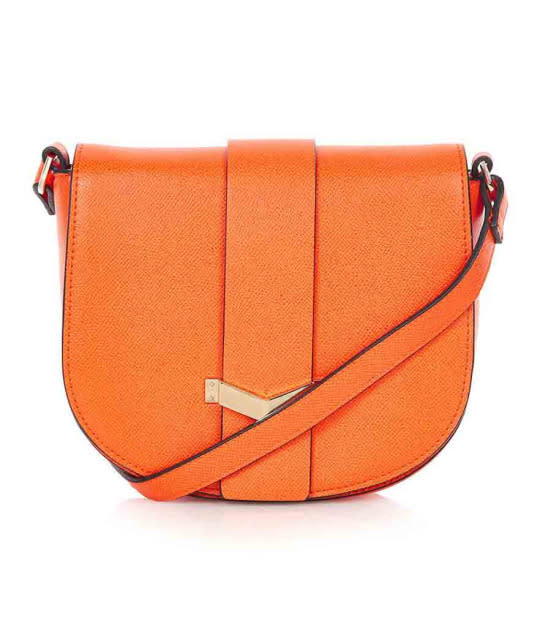 Topshop Smart Saddle Bag