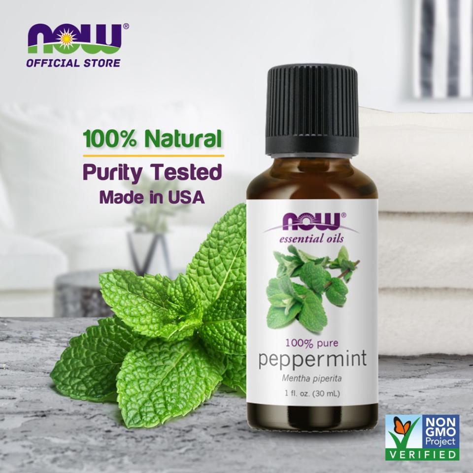 NOW Essential Oils, Peppermint Oil, 30ml. (Photo: Shopee SG)