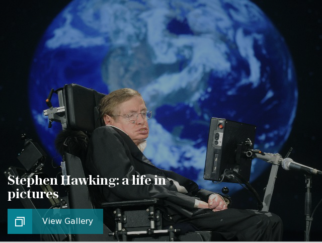 Stephen Hawking: a life in pictures