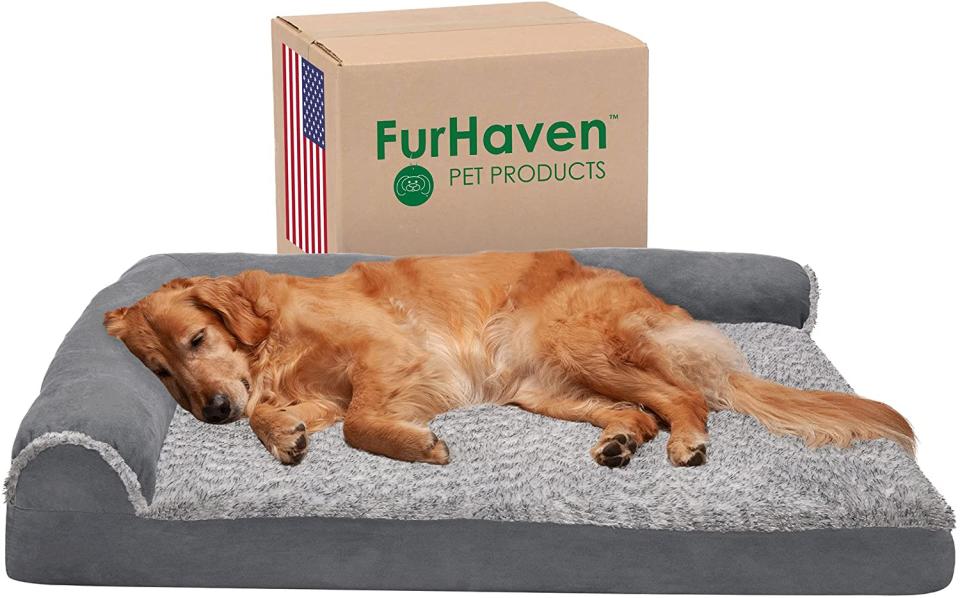 Furhaven Orthopedic and Memory Foam Pet Beds , Best dog beds for larger dogs