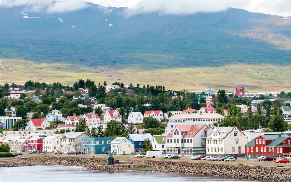 Akureyri is Iceland’s second largest urban area and fourth largest municipality