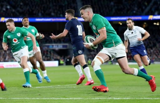 Ireland fly-half Johnny Sexton produced a magnificent performance and display of leadership after six weeks out said coach Andy Farrell