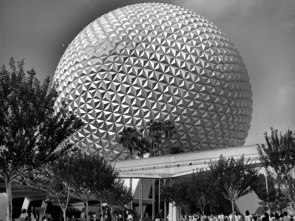 epcot ball opens