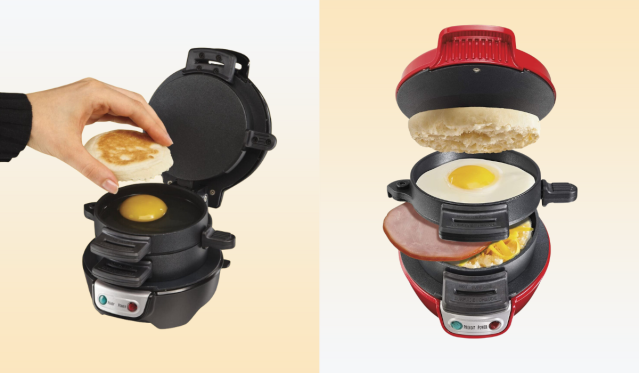 This Hamilton Beach breakfast sandwich maker changed my mornings