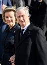 <p>King Philippe and Queen Mathilde of Belgium were also in attendance at the funeral. </p>