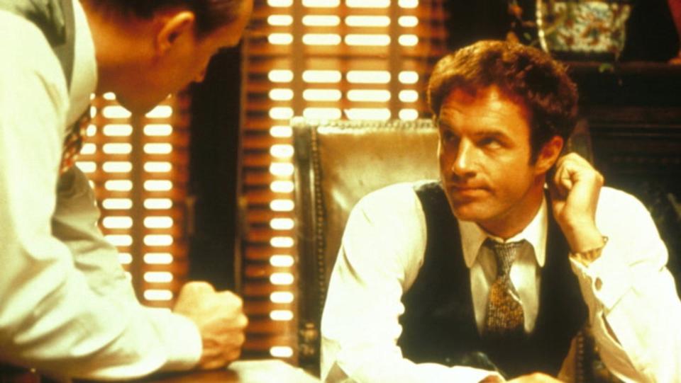 James Caan in a vest and tie