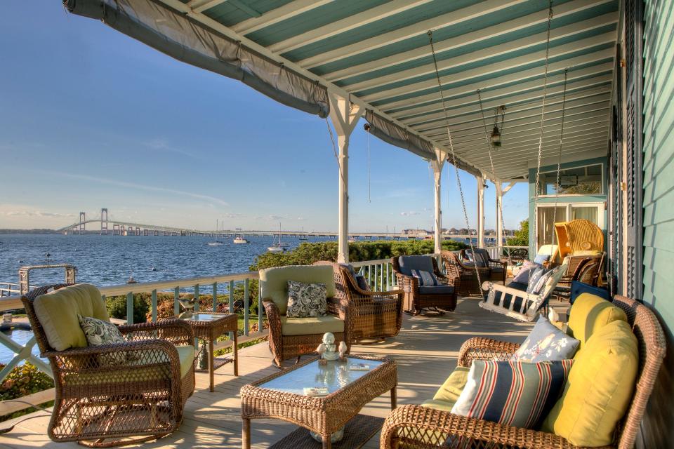 Villa Marina, also known as the Sanford-Covell House at 72 Washington St. in Newport, recently sold for $5.5 million.