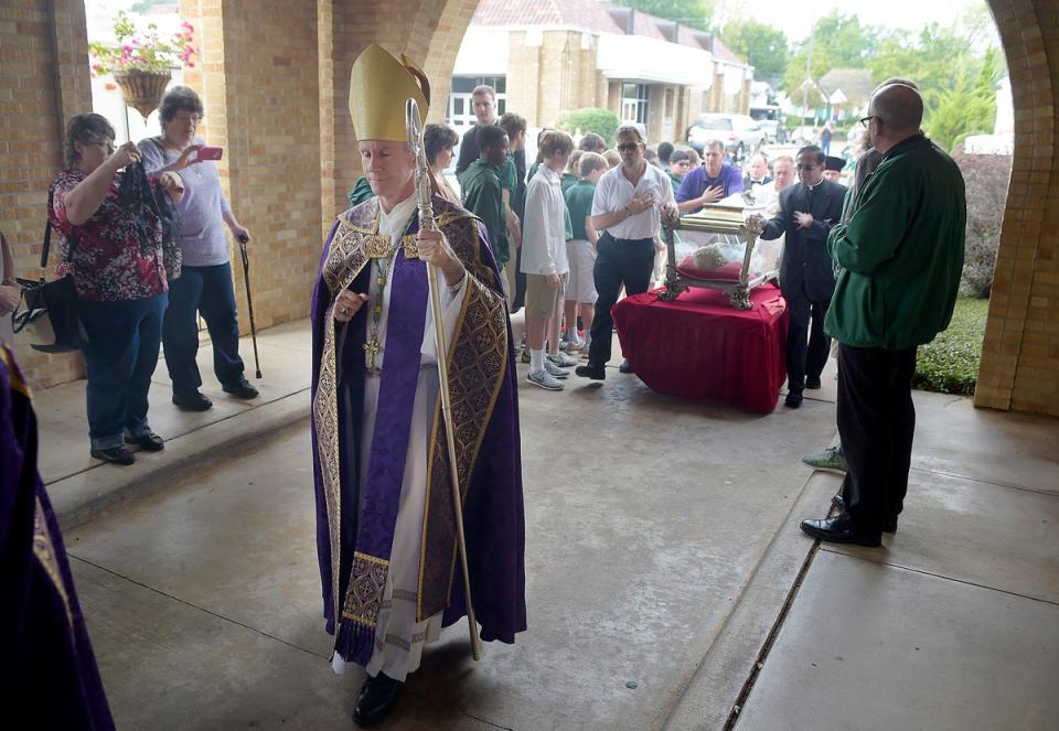 Bishop Joseph Strickland was ‘relieved’ as head of the Diocese of Tyler (AP)