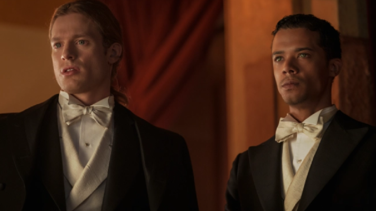  Jacob anderson and sam reid on Interview with the Vampire. 