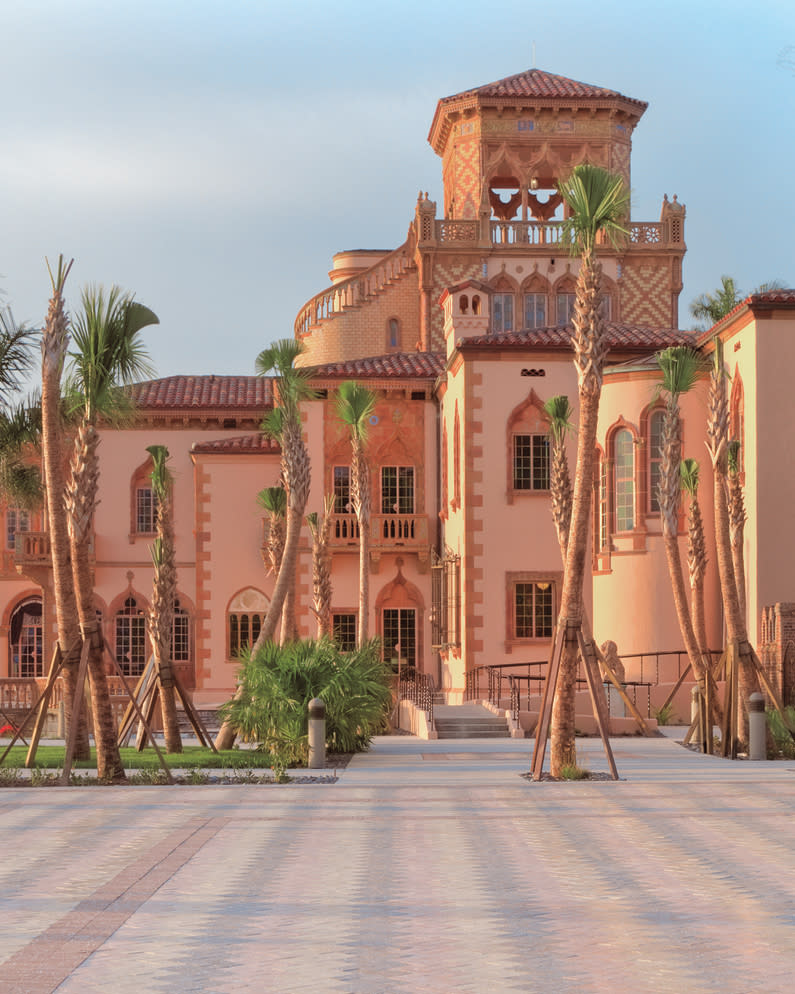 The Ringling Mansion in Sarasota, Florida