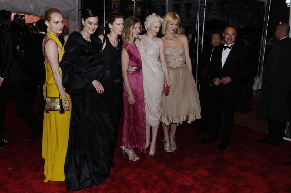 2009 Met Gala guests. 