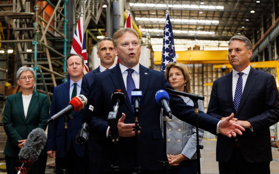 UK Secretary of State for Defence Grant Shapps