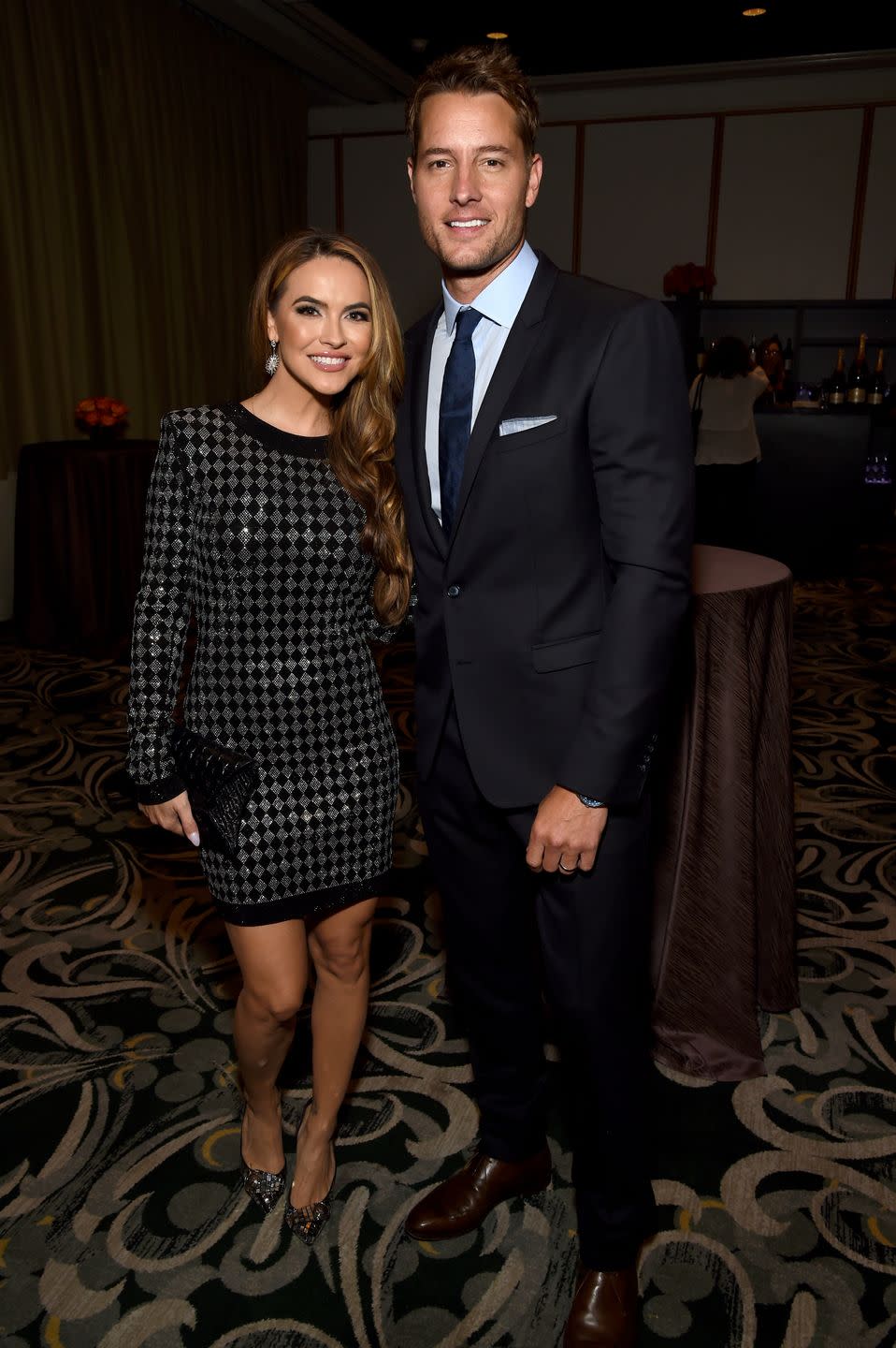 Justin Hartley and Chrishell Stause