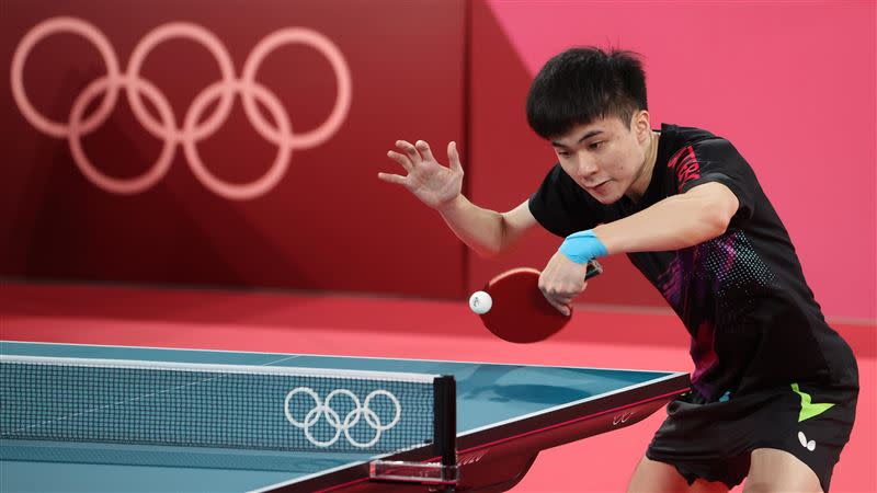 東京奧運中華桌球代表隊選手林昀儒。（圖／體育署提供）