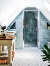 <p> With a luxury feel, reminiscent of hotels, wet rooms have become increasingly popular, especially in older homes where the shape of the bathroom does not always lend itself to a distinct shower enclosure. However, the approach to tiling differs slightly from that of a traditional bathroom.&#xA0; </p> <p> &#x2018;As your tiles are going to be walked on when wet, it is vital that you opt for a non-slip bathroom flooring. With this in mind, mosaic tiles are great as the more grout lines ensure there is more grip,&#x2019; explains Grazzie Wilson, head of creative at Ca&#x2019; Pietra. Select tiles with at least an R11 slip rating. &#x2018;To prevent water damage tile the full height of walls and floors and ensure that you seek advice from tile suppliers about tanking in a wet room.&#x2019; </p> <p> &#x2018;Underfloor heating is essential too, as it will aid the drying process, so be sure to check that the tiles you choose are compatible with underfloor heating.&#x2019; </p>