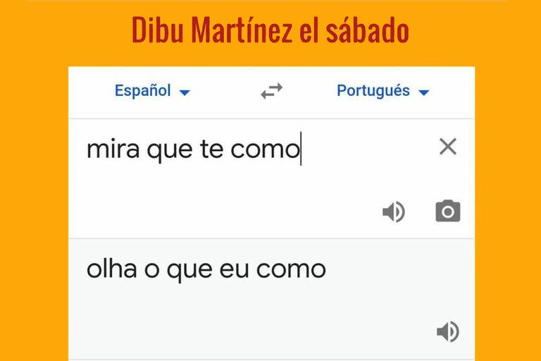 La traducción de la frase que Martínez le dijo a Mina, antes de atajar el primer penal