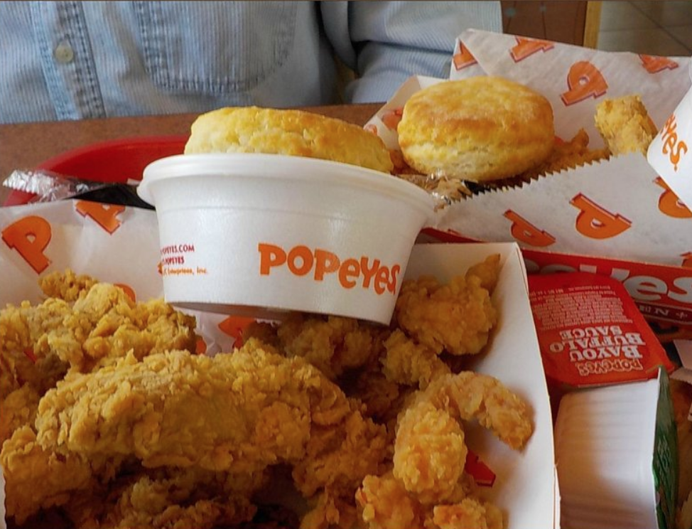 Sweet and Crunchy Tenders, Popeyes