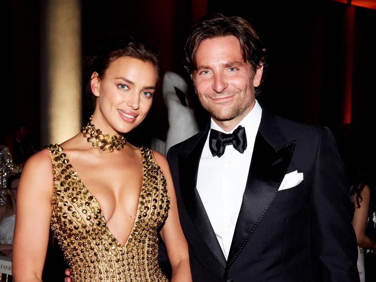 Bradley Cooper and Irina Shayk at the Met Gala in 2018.