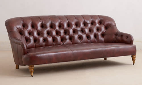 Corrigan Leather Sofa, $3898