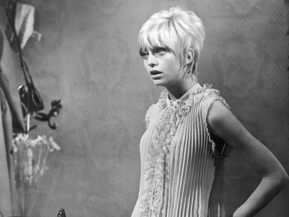 Goldie Hawn in the 1969 movie "Cactus Flower."
