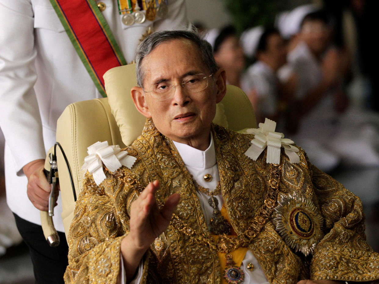 A huge crematorium is being erected after the death of Bhumibol Adulyadej: Reuters