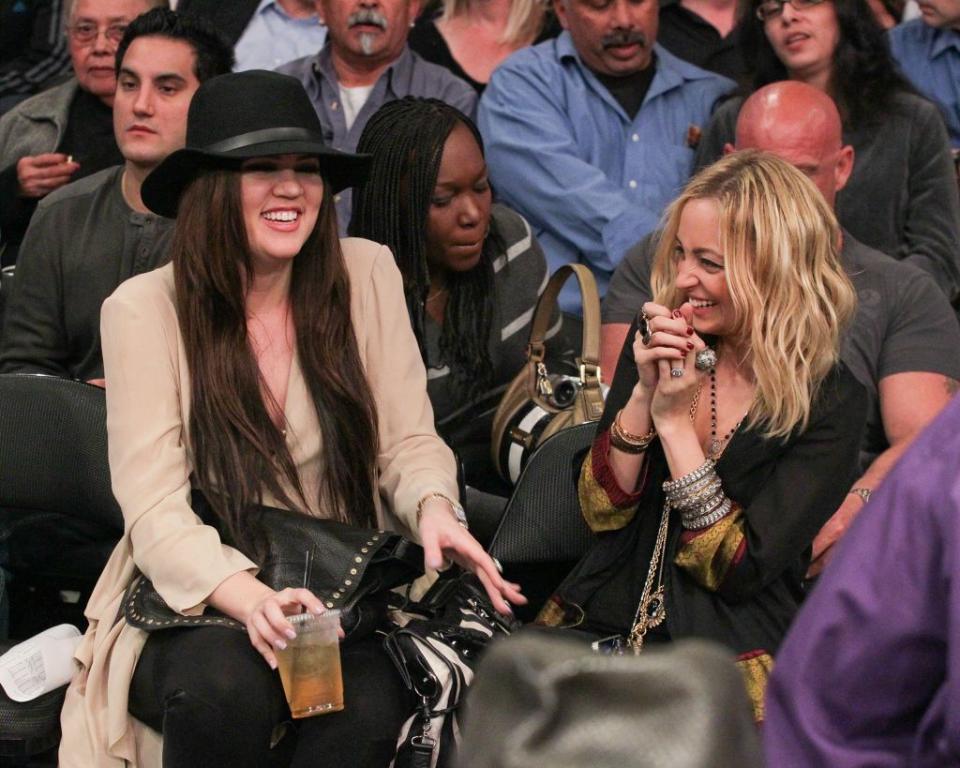 15) Khloe Kardashian and Nicole Richie